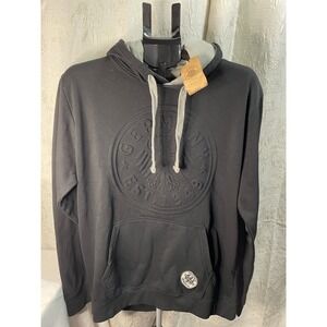Germany Eagle Hoodie Mens XL Black Pullover Sweatshirt With Tags Authentic